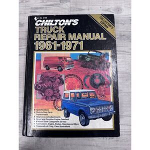VTG Chiltons Truck Repair Manual 1961-1971 Collectors Edition Part No. 6198 Rare